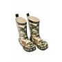 Kaplaarzen kinder camo PVC, soldaten laarzen
