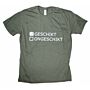 t-shirt Geschikt olive