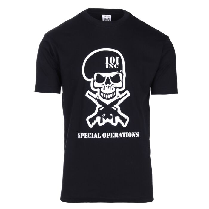 101inc T-shirt Special Operations zwart