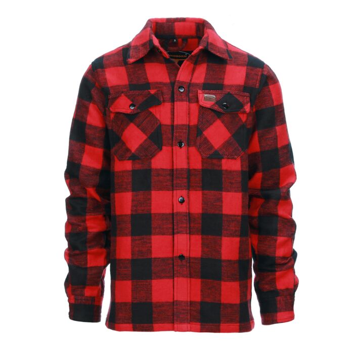 Longhorn houthakkers overhemd/jas Canada rood