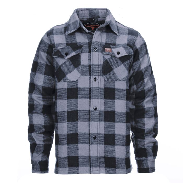 Longhorn houthakkers overhemd/jas Canada grijs