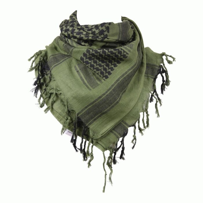 Arafat PLO sjaal zwart/groen 