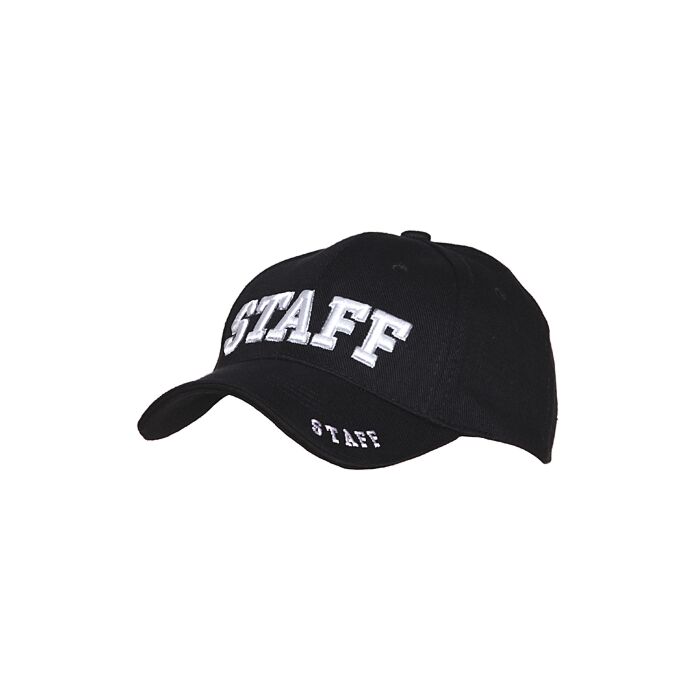 Fostex baseball cap Staff zwart