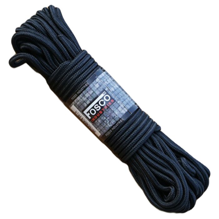 Bundel nylon touw 5mm/15mtr zwart