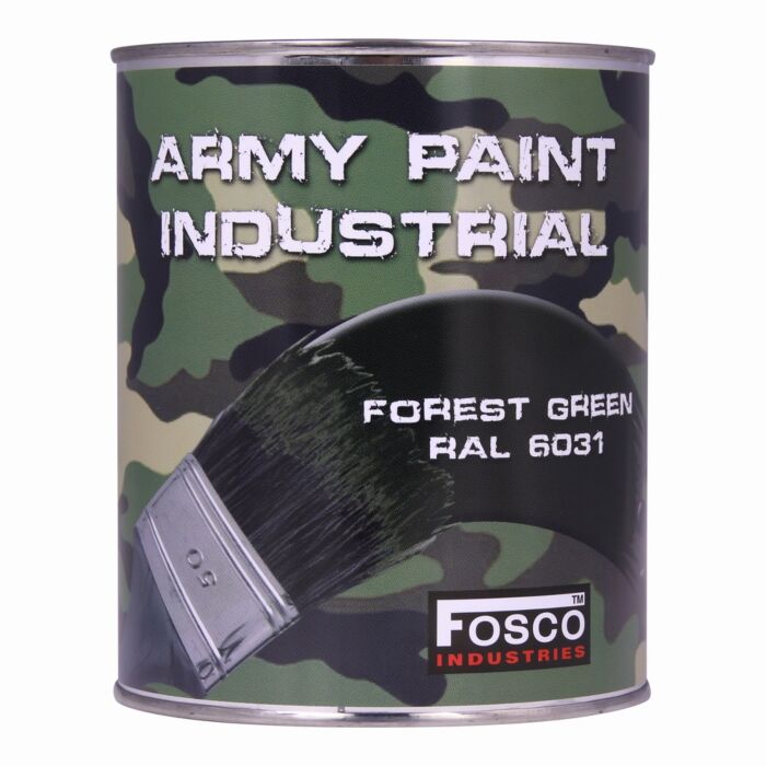 Fosco Blik legerverf 1 liter Forest green 
