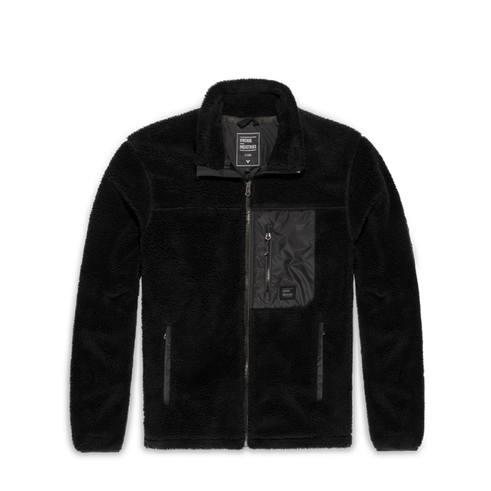 Vintage Industries Kodi Fleece Jacket black