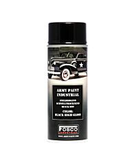 Fosco spuitbus legerverf 400ml Glans zwart