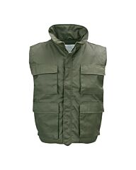 Fostex bodywarmer groen