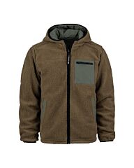 Fostex Reversible Houthakkers Sherpa Softshell Jas Coyote/Ranger Green