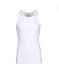 Fostex KL rib hemd (singlet) wit