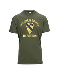 Fostex T-shirt 1st Cavalry Division groen