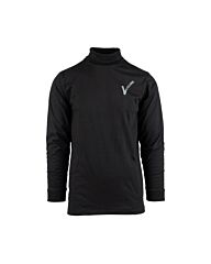 Fostex T-shirt lange mouw+kol beveiliging V-logo zwart