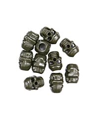 101inc Cord Stopper Skull 10st ranger green