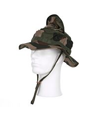 101inc Bush hoed met muskietnet Franse camo