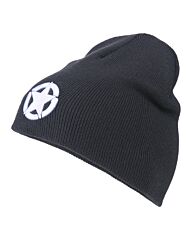 Fostex Beanie muts Allied Star dark grey