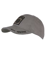 Fostex baseball cap 82ND Airborne grijs