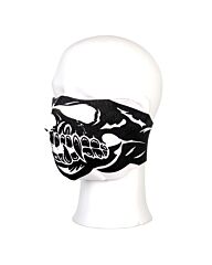 Biker Mask Neoprene half face skull big mouth