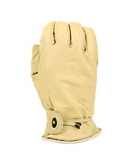Longhorn leren handschoenen geel