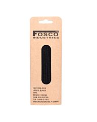 Fosco Veters voor legerkisten 180cm zwart
