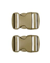 101inc Spare Buckle 38mm 2st. coyote