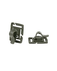 101inc MOLLE MultiClip 2 st. groen