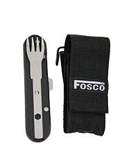 Fosco bestek set opvouwbaar zwart