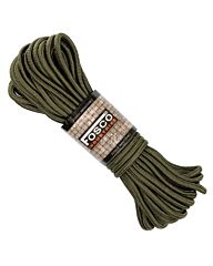 Bundel nylon touw 5mm/15mtr legergroen