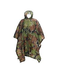 Fostex ripstop poncho woodland camo
