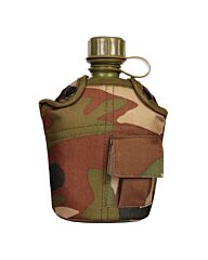 Veldfles PVC met camo hoes