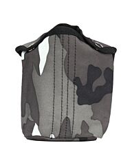 Fosco veldfles hoes nylon camo zwart
