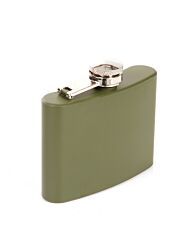 Zakflacon (platvink) 4 ounce groen 