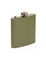 Zakflacon (platvink) 6 ounce groen 
