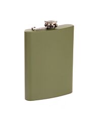 Zakflacon (platvink) 8 ounce groen 