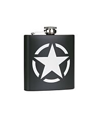 Fostex Zakfles 6 ounce US Army Star RVS