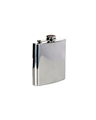 Zakflacon (platvink) 6 ounce chroom