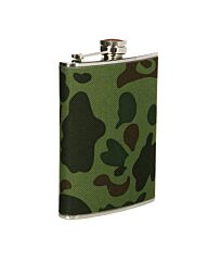 Zakflacon (platvink) 8 ounce chroom/camo