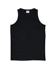 Vintage Industries Bryden rib singlet black