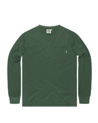 Vintage Industries Grant Pocket T-shirt Longsleeve Drab