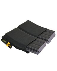 101inc Elastic M4 magazijnhouder 2 zwart