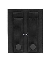 101inc MOLLE patch adapter hook + loop medium zwart