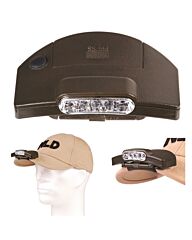 Fosco 5LED cap clip-on hoofdlamp groen