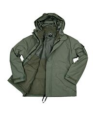 101inc Military Parka waterproof 3 in 1 groen