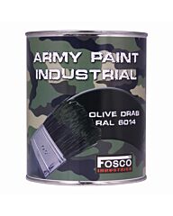 Fosco Blik legerverf 1 liter Olive drab (legergroen)