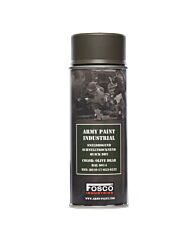 Fosco spuitbus legerverf 400ml Flat Olive Drab (mat groen)