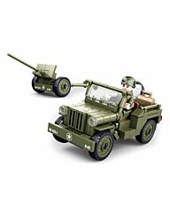 Sluban Allied jeep with Anti-Aircraft guns M38-B0853