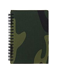 Notitieboek A6 woodland camo