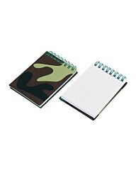Notitieboek A7 woodland camo