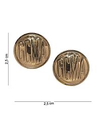 Embleem metaal Coast guard mutual disk pin