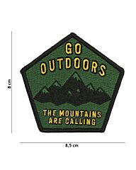 Embleem Go Outdoors stof