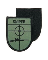 Embleem Sniper (schild) stof+klittenband